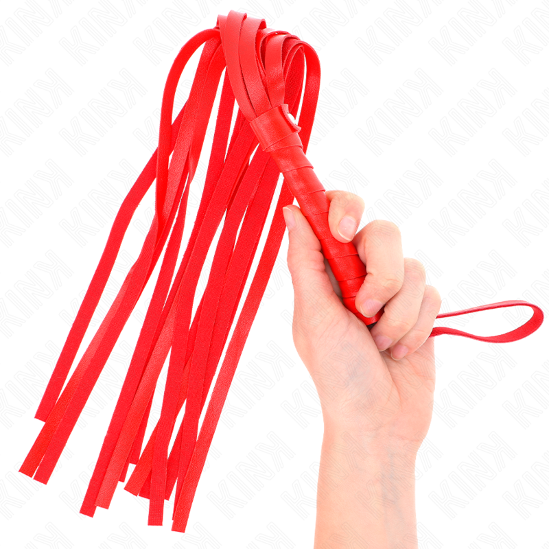 Kink Impact & Touch-Einfaches Fahrrad Rot 45 cm-Umweltleder · BDSM-Zubehör (Bild 3)