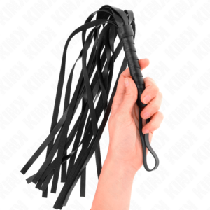 Kink Impact & Touch-Einfaches Fahrrad Schwarz 45 cm-Umweltleder · BDSM-Zubehör (Bild 4)