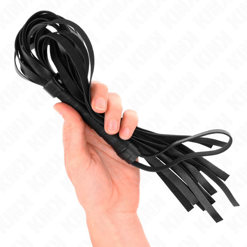 Kink Impact & Touch-Einfaches Fahrrad Schwarz 45 cm-Umweltleder · BDSM-Zubehör (Bild 3)
