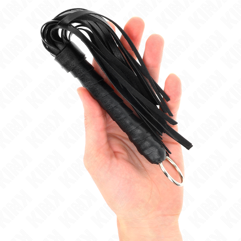 Kink Impact & Touch-Peitsche Mini Einfach Schwarz 28 cm · BDSM-Zubehör (Bild 2)