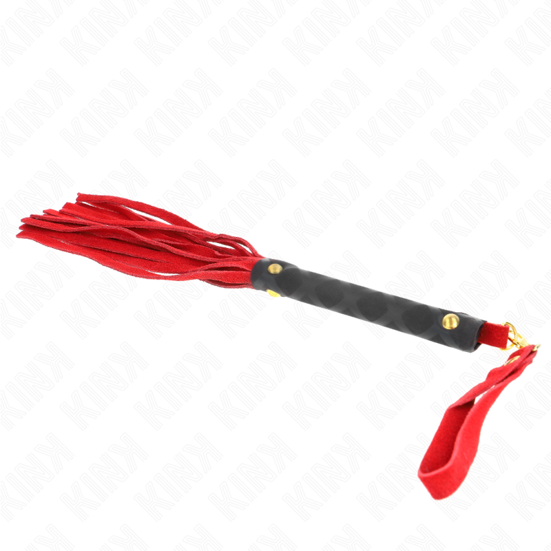 Kink Impact & Touch-Mini Fahrrad in der Leder-Umdrehung Rot 30 cm · BDSM-Zubehör (Bild 2)