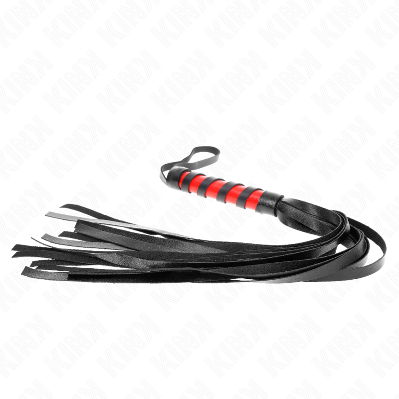 Kink Impact & Touch-Peitsche mit kurzer Griff 45 cm · BDSM-Zubehör (Bild 4)