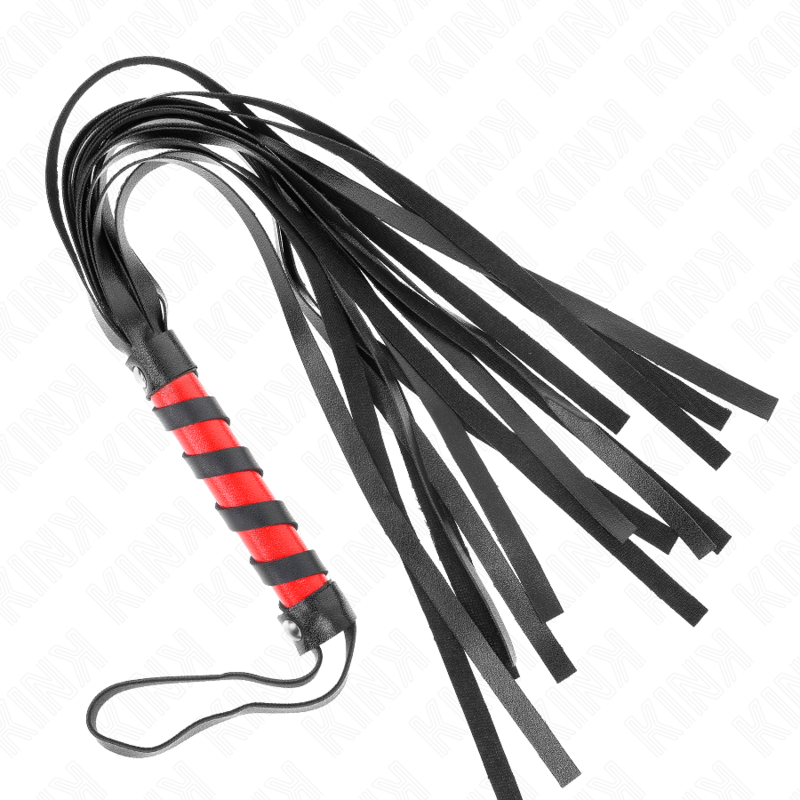 Kink Impact & Touch-Peitsche mit kurzer Griff 45 cm · BDSM-Zubehör (Bild 2)