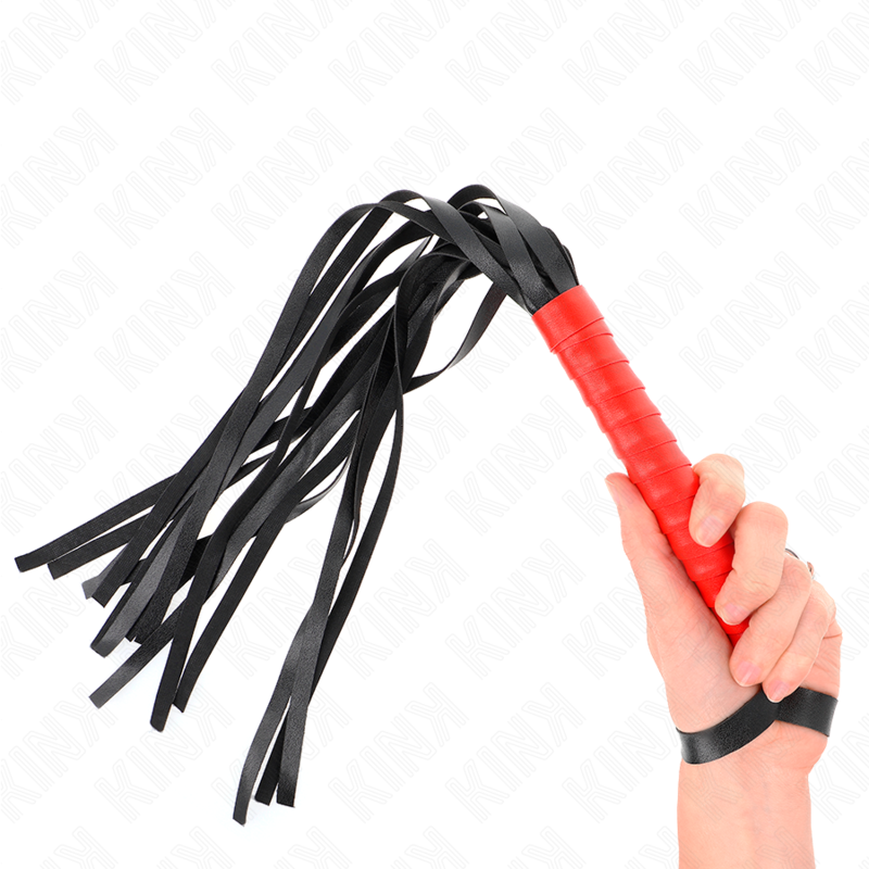 Kink Impact & Touch-Kleine Peitsche mit weichen Spitzen 50 cm