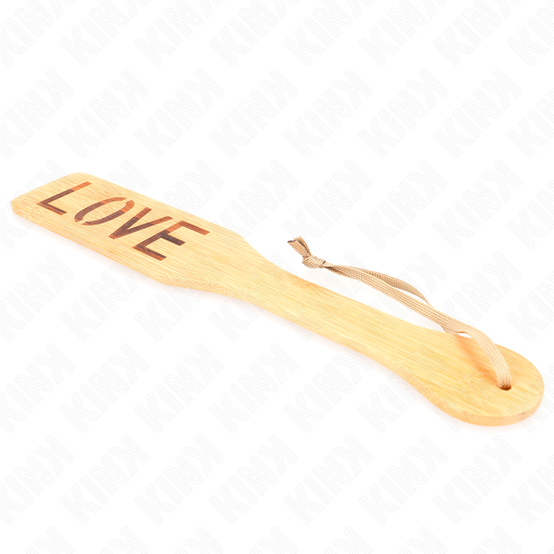 Kink Impact & Touch-Bamboo Palette Word Love 32 X 5.5 cm · BDSM-Zubehör (Bild 4)