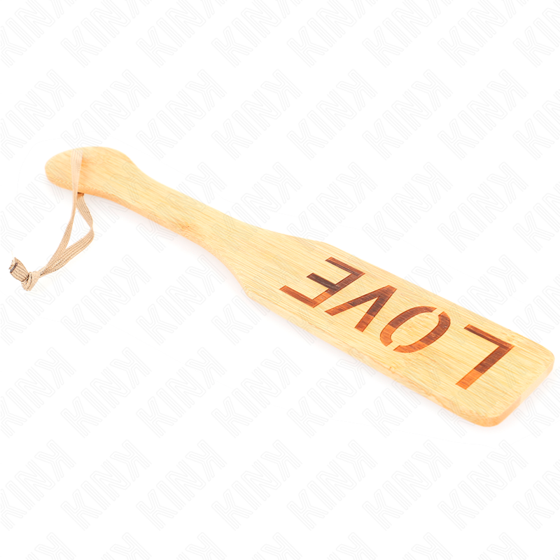 Kink Impact & Touch-Bamboo Palette Word Love 32 X 5.5 cm · BDSM-Zubehör (Bild 3)