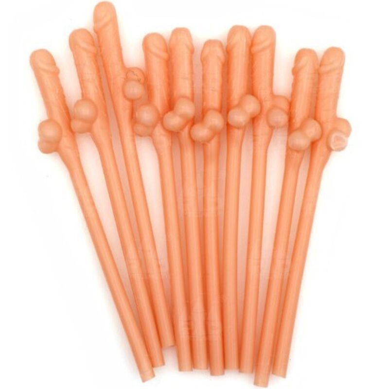 Diablo Picante-10 Penisform Stroh · Spiele & Geschenke