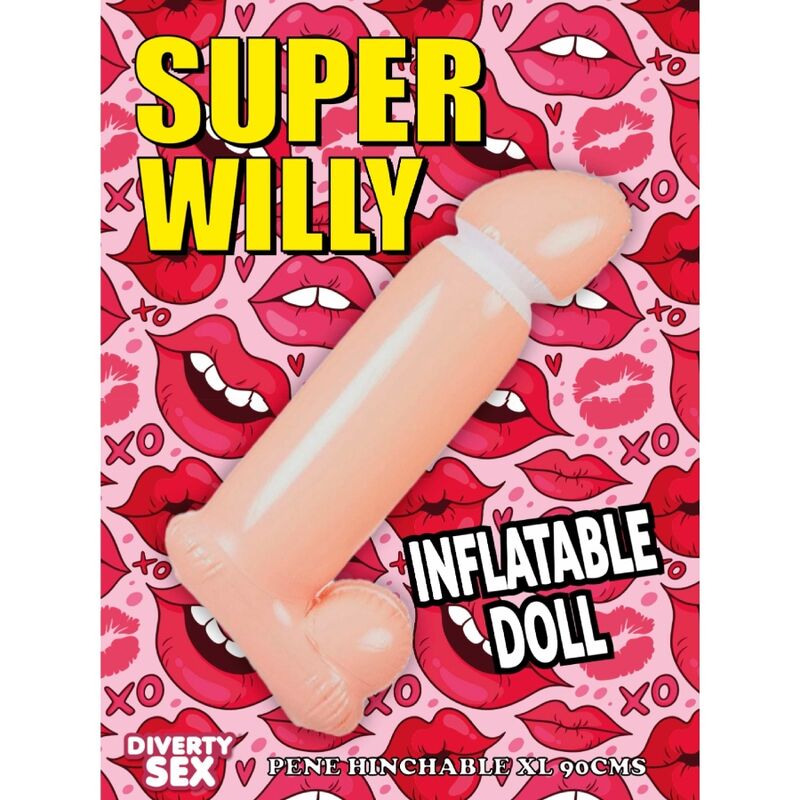 Diablo Picante-Penis Gonfiable 100 cm-PVC · Spiele & Geschenke