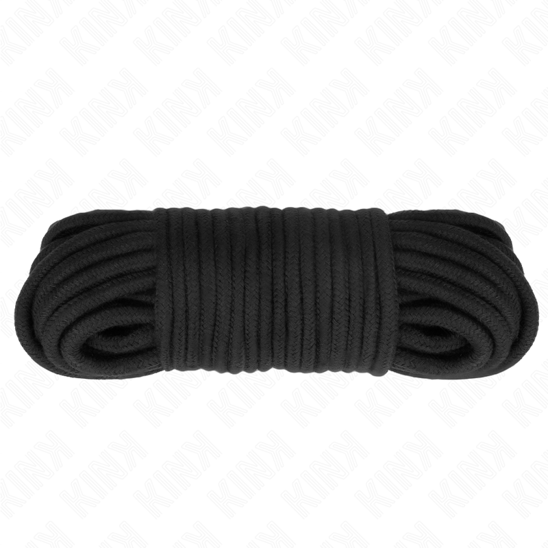 Kink Rope Arts-Baumwolldraht 20 Meter, Schwarz · Bondage & Handschellen