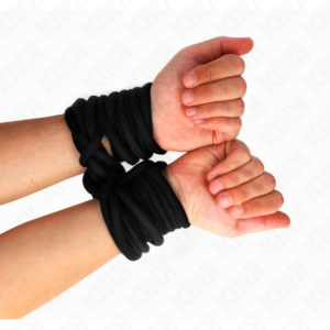 Kink Rope Arts-Baumwolldraht 20 Meter, Schwarz · Bondage & Handschellen (Bild 4)