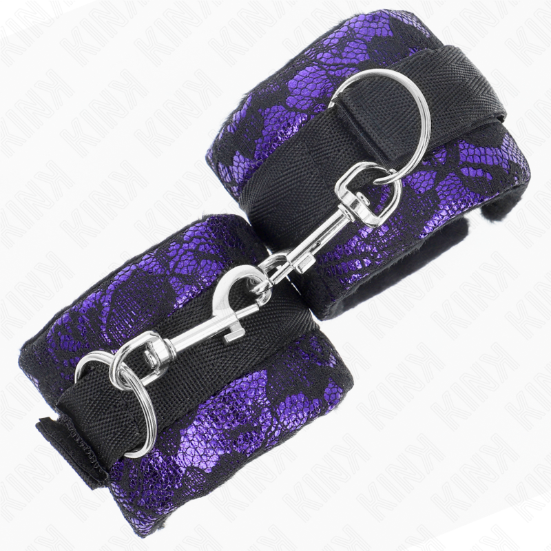 Kink Wrist Restraint-Handgelenke Kurz Pizzo Velluto und Binden · Bondage & Handschellen (Bild 3)