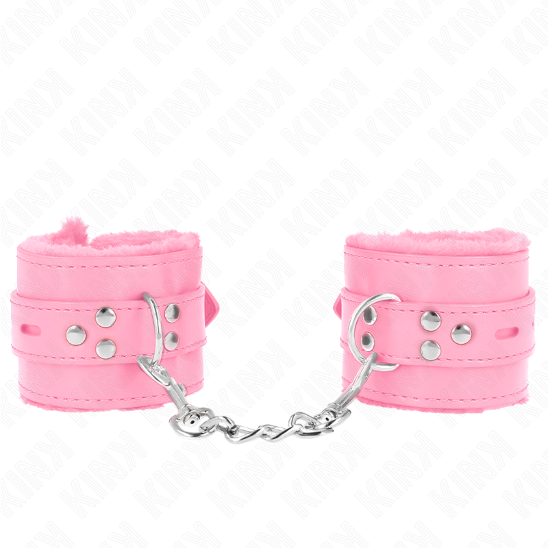 Kink Wrist Restraint-Handschellen für gepolsterte Manschetten mit Rosa · Bondage & Handschellen (Bild 2)