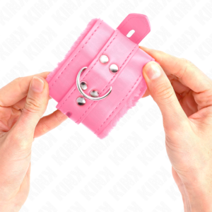 Kink Wrist Restraint-Handschellen für gepolsterte Manschetten mit Rosa · Bondage & Handschellen (Bild 4)