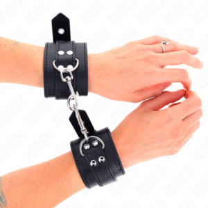 Kink Wrist Restraint-Handgelenkmanschetten mit Nieten 35 X 6 cm