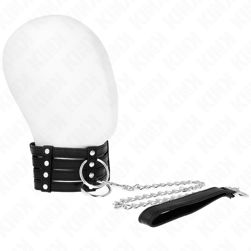 Kink Collar & Gag-Halskette Gürtel 65 cm Unter Einstellbarer Stil · Bondage & Handschellen