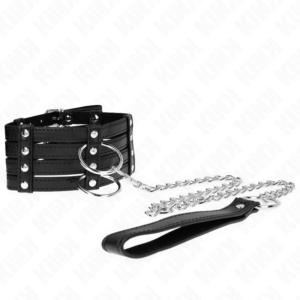 Kink Collar & Gag-Halskette Gürtel 65 cm Unter Einstellbarer Stil · Bondage & Handschellen (Bild 2)