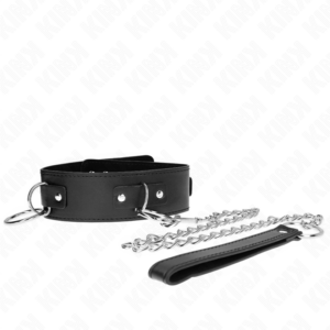 Kink Collar & Gag-Halskette Halskette 65 cm 3 Ringe Modell 2 Einstellbar · Bondage & Handschellen (Bild 2)