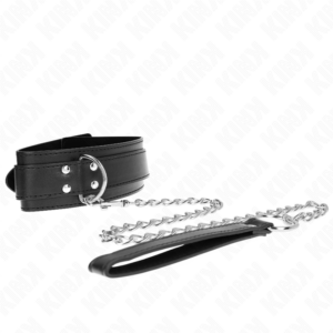 Kink Collar & Gag-Halskette mit Armband 65 cm Fibbie Silber · Bondage & Handschellen (Bild 3)
