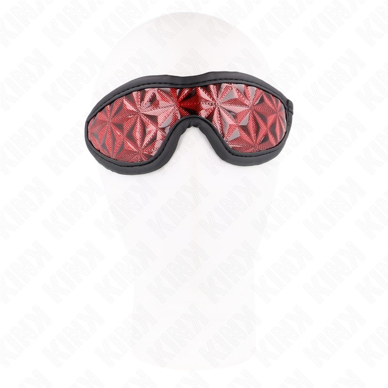 Kink Masked Allure-Augenmaske mit Diamantmuster · Bondage & Handschellen (Bild 2)