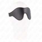 Kink Masked Allure-Imitation von Leder mit Gürtel · Bondage & Handschellen