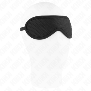 Kink Masked Allure-Augenbinde mit Schuppenstruktur, gefasster Rand