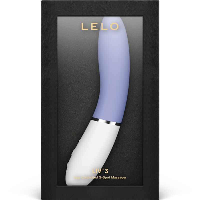 Lelo-LivTM 3 Stimulator G-Spot Blau-Silikon, App · Vibratoren (Bild 2)