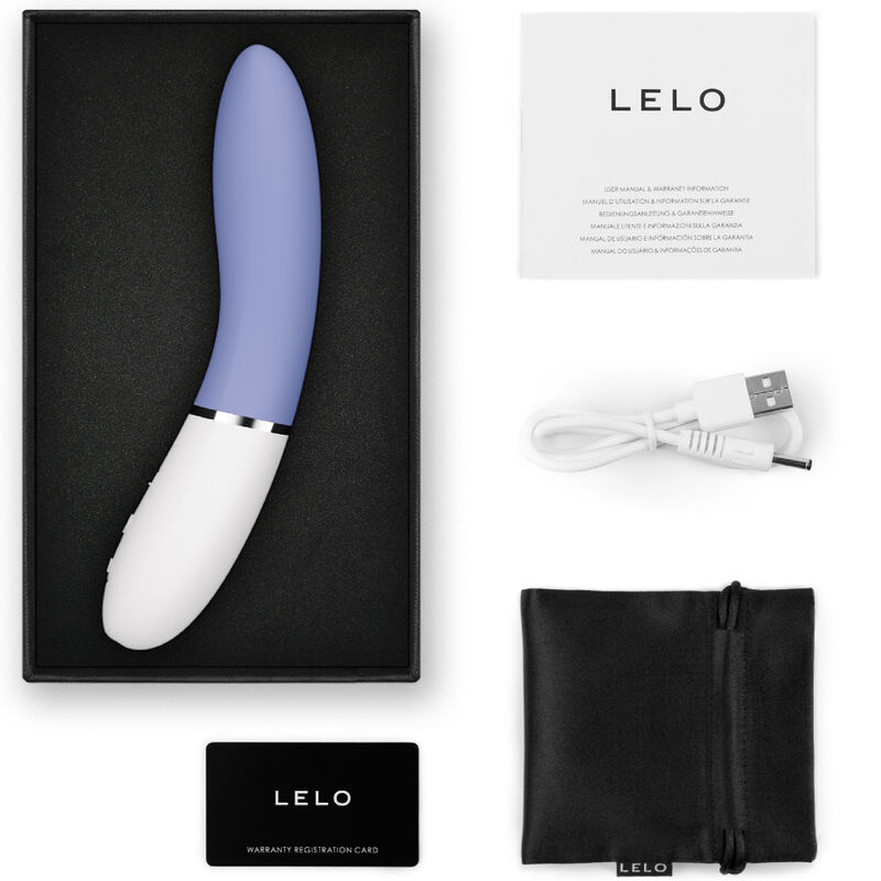 Lelo-LivTM 3 Stimulator G-Spot Blau-Silikon, App · Vibratoren (Bild 3)