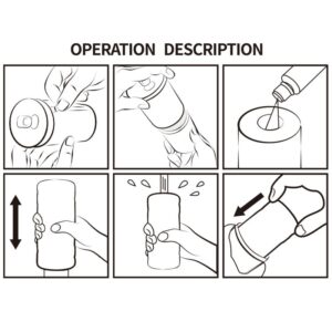 Bodies & Masturbators-Masturbator Männlich Typ Dosis 1-TPR-Modell · Sextoys (Bild 5)