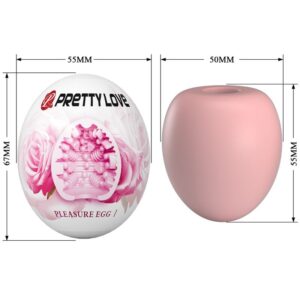 Bodies & Masturbators-Masturbator Männlich Egg Rosa-TPR, Wasserdicht · Sextoys (Bild 8)