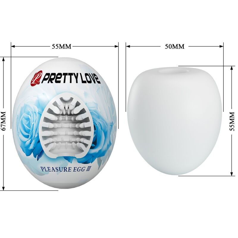Bodies & Masturbators-Masturbator Männlich Egg White-TPR · Sextoys (Bild 8)