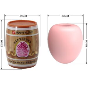 Bodies & Masturbators-Masturbator Männlich Egg Rosa Model 2-TPR · Sextoys (Bild 3)