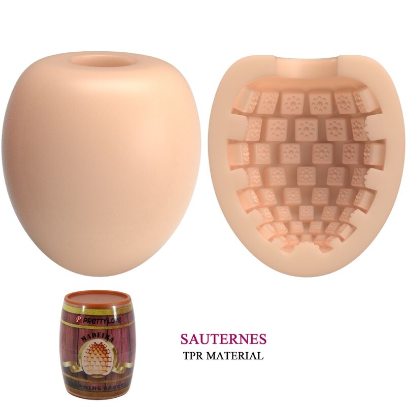 Bodies & Masturbators-Masturbator Männlich Egg Flesh Model 2-TPR · Sextoys (Bild 4)