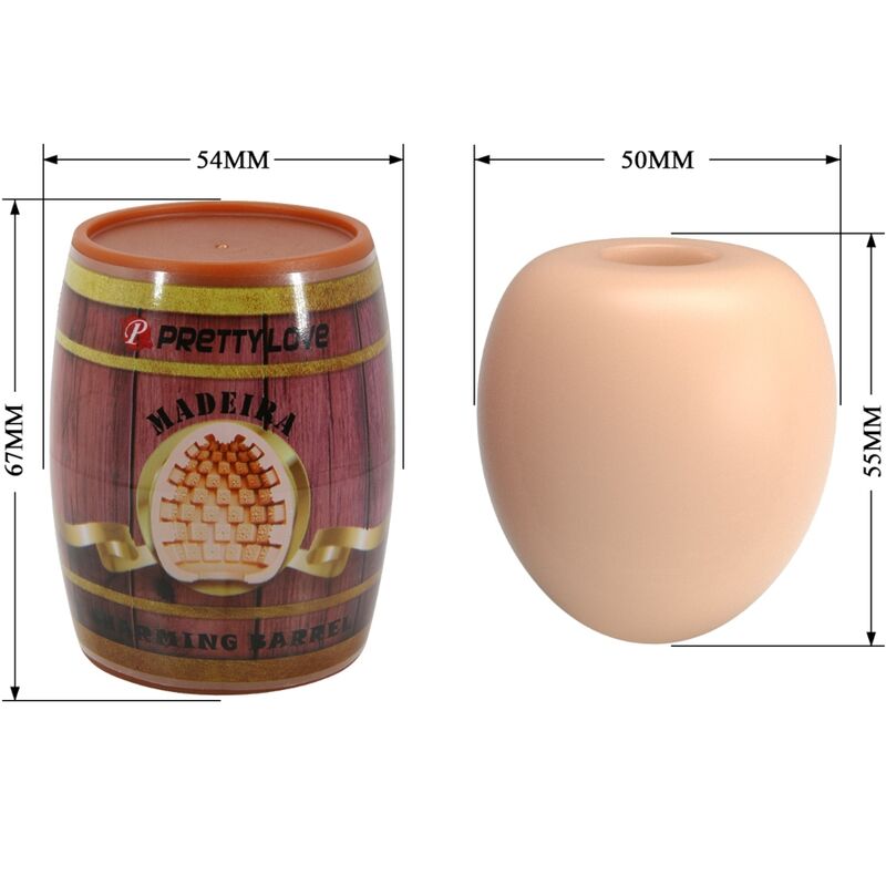 Bodies & Masturbators-Masturbator Männlich Egg Flesh Model 2-TPR · Sextoys (Bild 5)