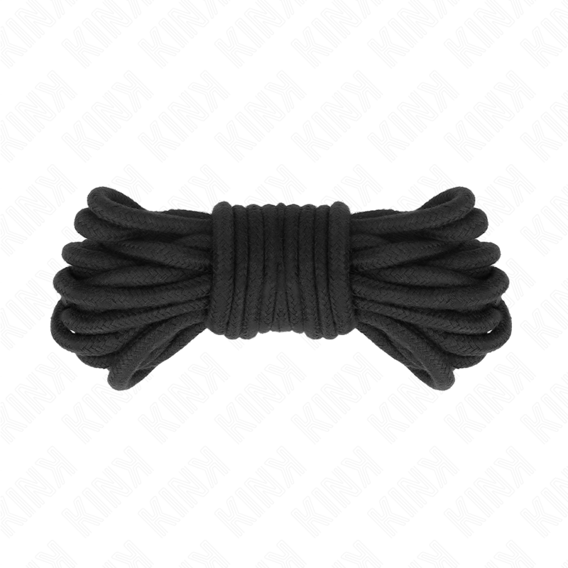 Kink Rope Arts-Baumwolldraht 5 Meter Schwarz · Bondage & Handschellen (Bild 2)