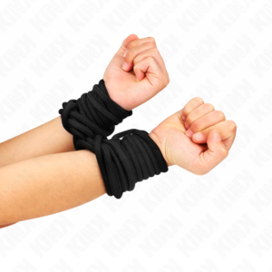 Kink Rope Arts-Baumwolldraht 5 Meter Schwarz · Bondage & Handschellen (Bild 3)