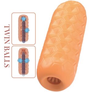 Pretty Love-Masturbator Männlich mit zwei Bällen · Sextoys (Bild 6)