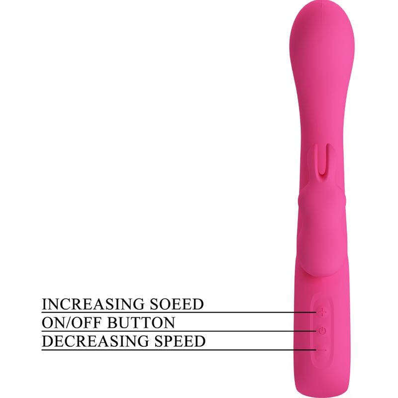 High Tech-Novak Rabbit Vibrator 12 Rosa-Silikon-Vibrationen, 12 Geschwindigkeiten · Vibratoren (Bild 4)