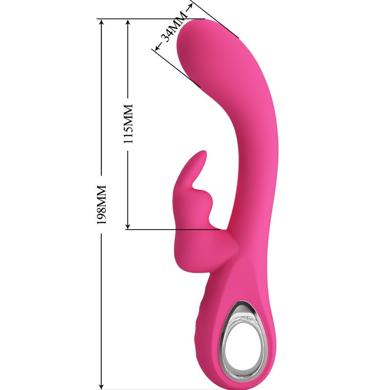 High Tech-Novak Rabbit Vibrator 12 Rosa-Silikon-Vibrationen, 12 Geschwindigkeiten · Vibratoren (Bild 8)