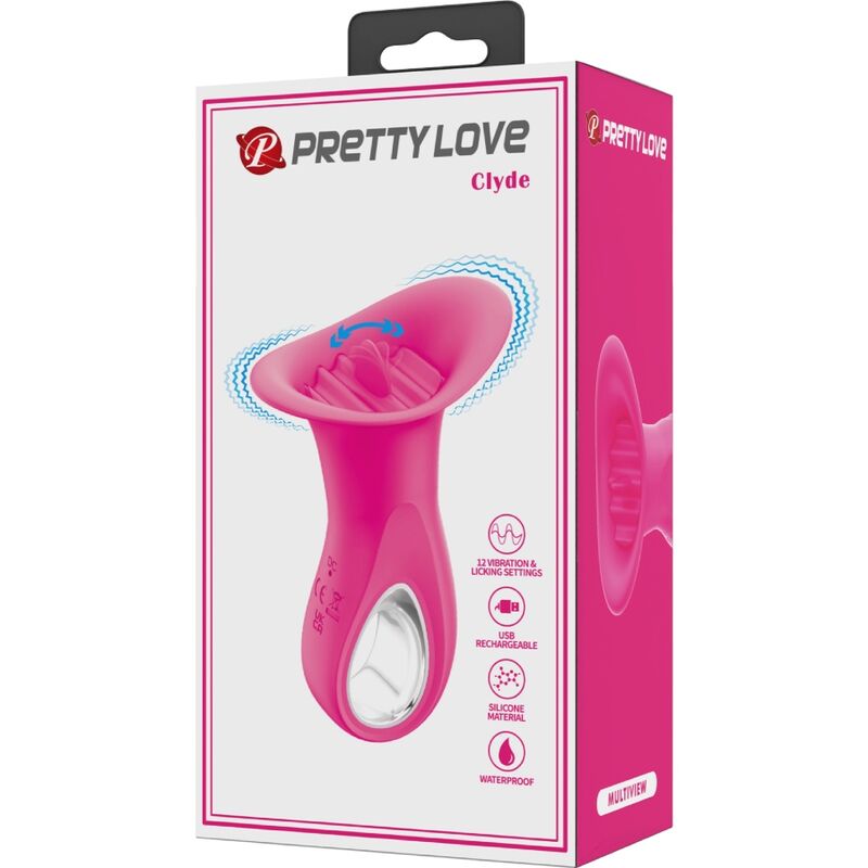 High Tech-Clyde Vibrator Oral mit Vibrationssprache, 12 Vibrationen · Vibratoren (Bild 3)