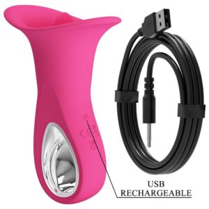 High Tech-Clyde Vibrator Oral mit Vibrationssprache, 12 Vibrationen · Vibratoren (Bild 5)