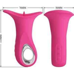 High Tech-Clyde Vibrator Oral mit Vibrationssprache, 12 Vibrationen · Vibratoren (Bild 6)