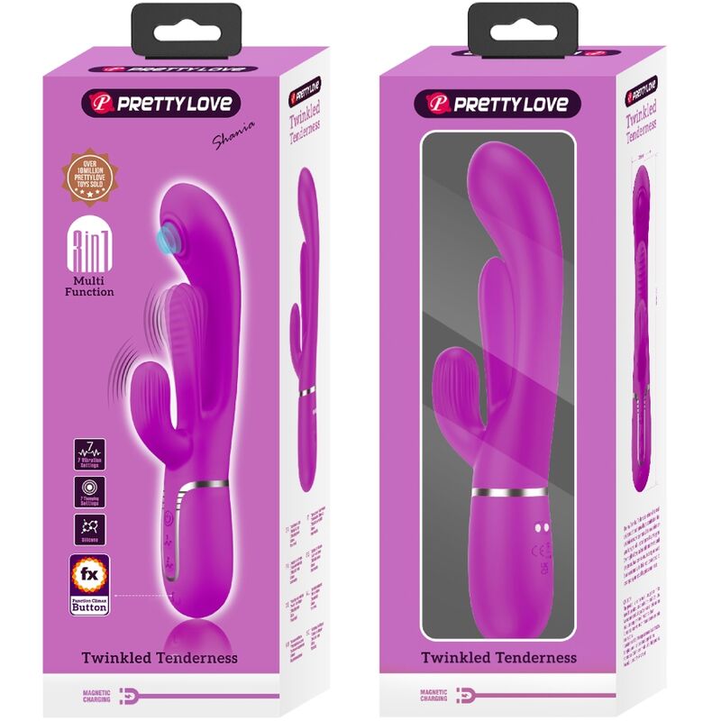 High Tech-Shania Triple Rabbit Vibrator Multifunktion · Vibratoren (Bild 6)