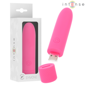 Intense Fun Toys-Symone Bullet-Vibrator USB wiederaufladbar, 8