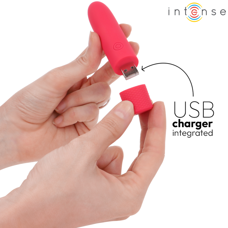 Intense Fun Toys-Symone Usb Wiederaufladbar Vibrator Bullet 8 · Vibratoren (Bild 5)