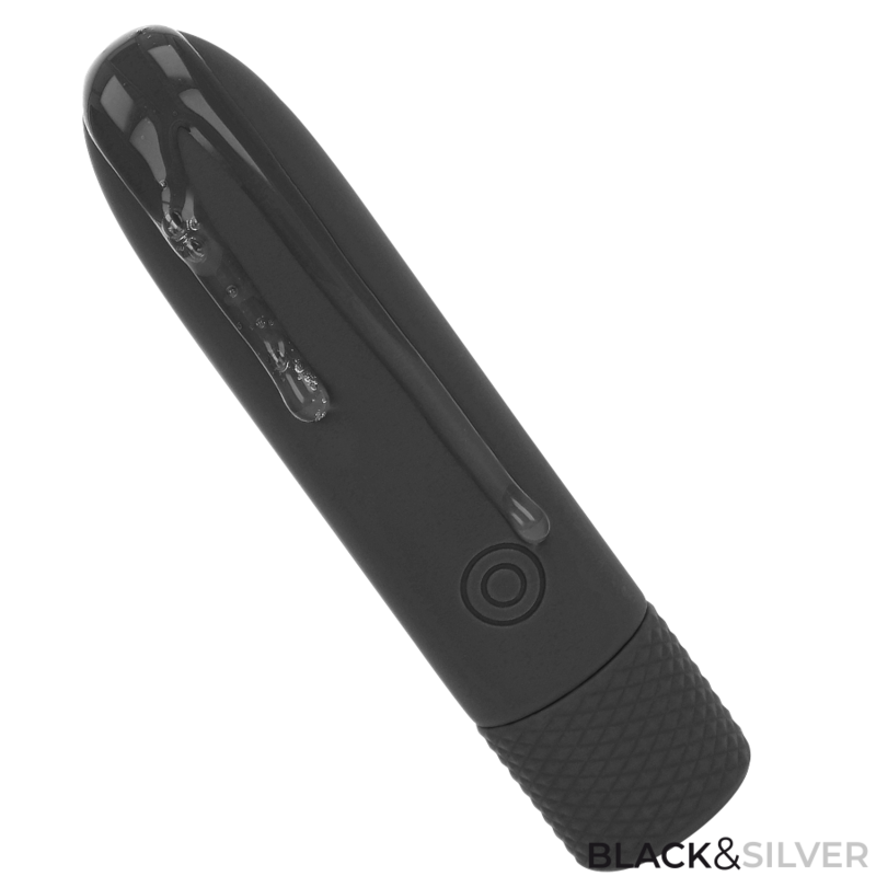 Black&silver-Geri Usb Wiederaufladbar Bullet Vibrierend 8 Vibrationen · Vibratoren (Bild 3)
