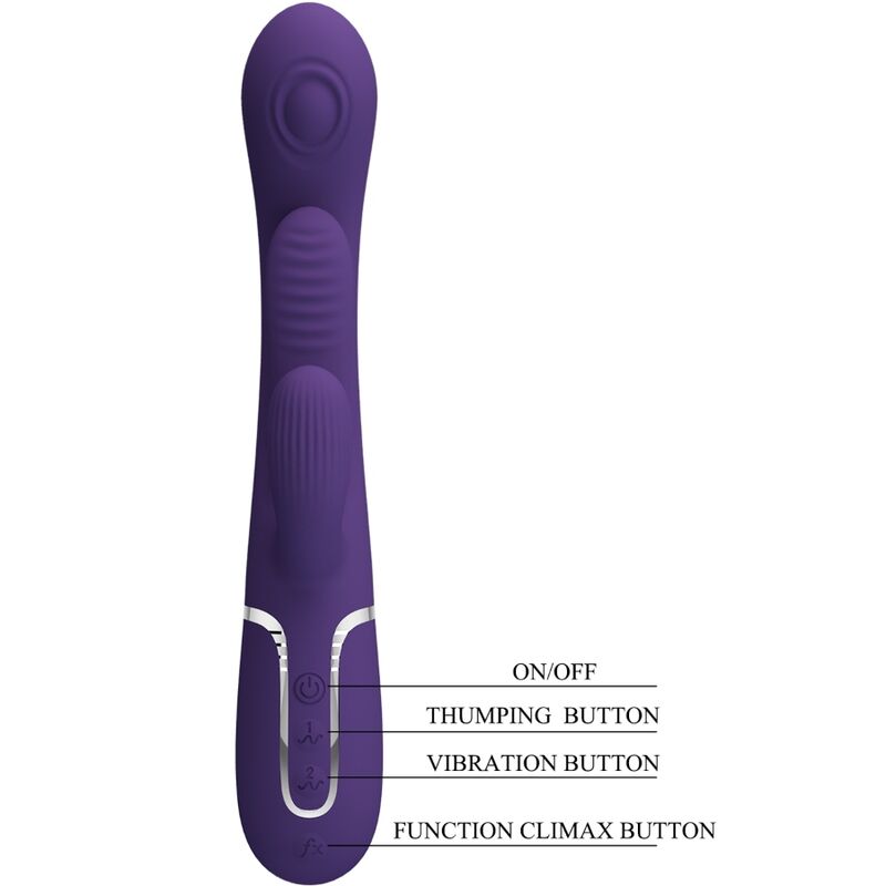 High Tech-Shania Triple Rabbit Vibrator Multifunktion · Vibratoren (Bild 17)
