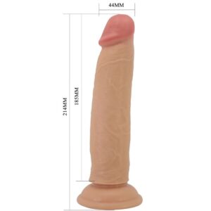 Dildos-Keon Dildo Realistisch 21 cm Flesh-TPR, Wasserdicht, Saugnapf · Sextoys (Bild 4)