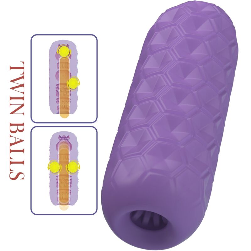 Pretty Love-Masturbator Männlich mit zwei Bällen · Sextoys (Bild 11)