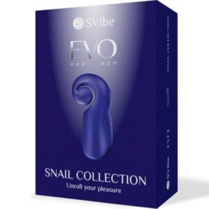 Snail Vibe-Evo for Him Masturbator Männlich Slide Nroll Blau · Sextoys (Bild 5)