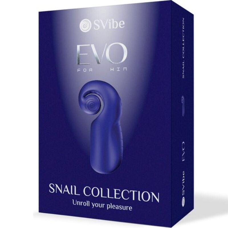 Snail Vibe-Evo for Him Masturbator Männlich Slide Nroll Blau · Sextoys (Bild 5)